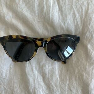 Warby Parker Tortoise Shell Cat-Eye Sunglasses prescription lenses